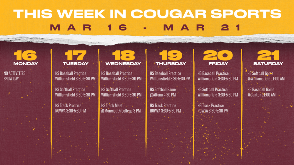 This week in Cougars Sports