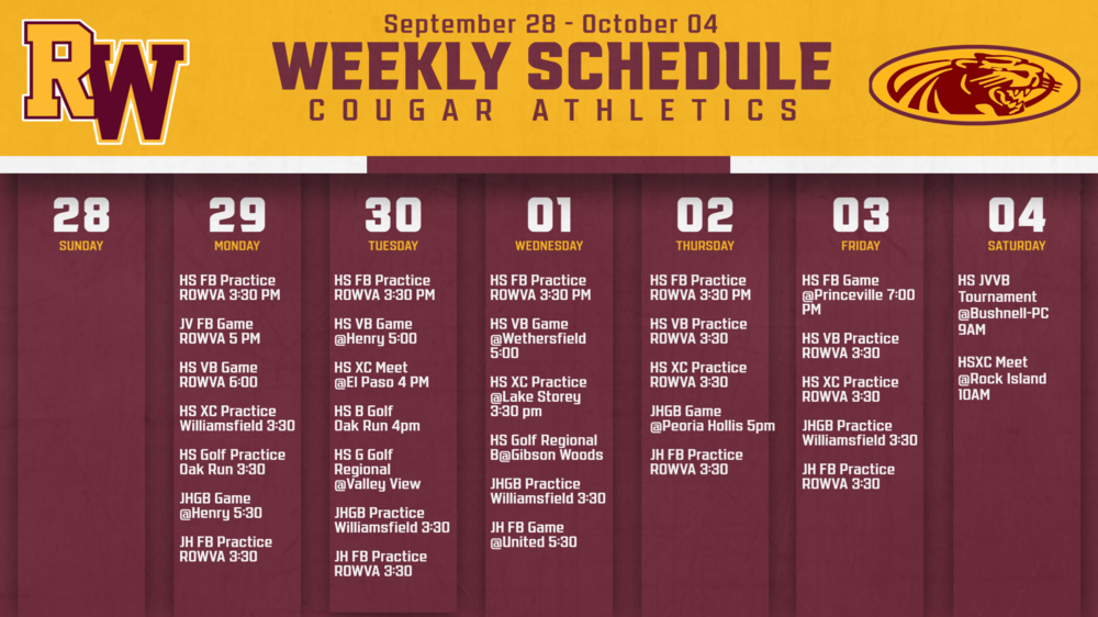 This week in Cougar Sports