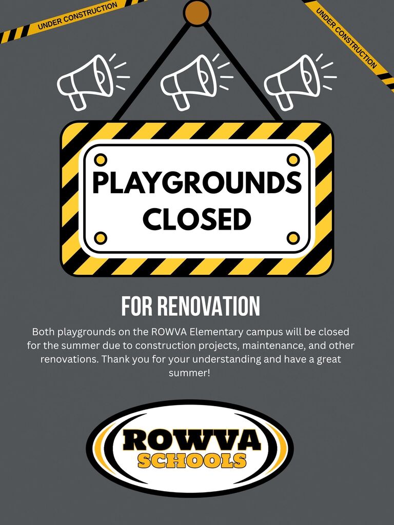 Playgrounds closed