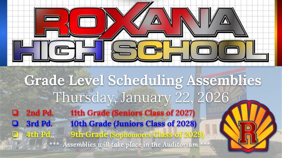 Grade Level Scheduling Assemblies