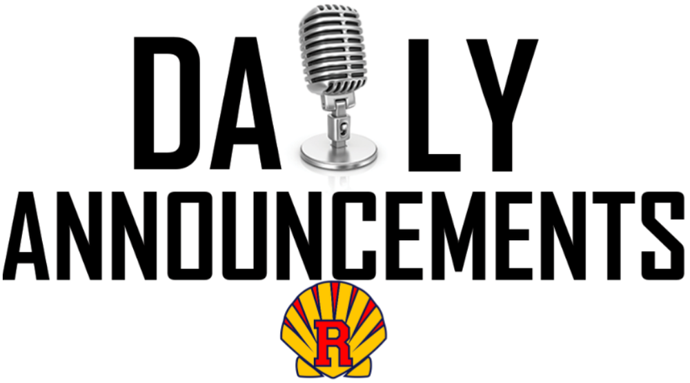 Daily Announcements