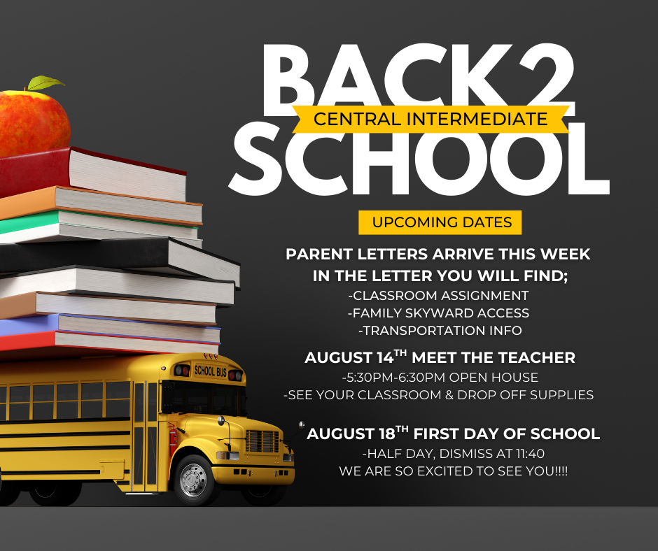 Back To School Dates