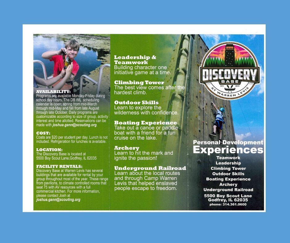 DIscovery Base Camp Warren Levi