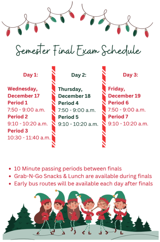 Final Exam Schedule