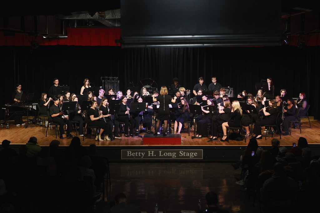 RCS band playing a concert on the RCS MPR stage