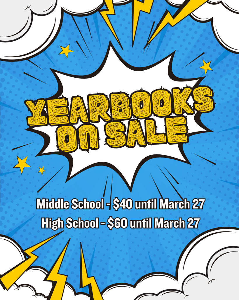 Yearbooks on sale now poster