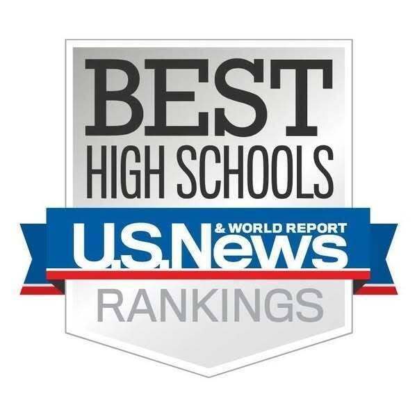 Best High Schools Ranking for U.S. News and World Report flag