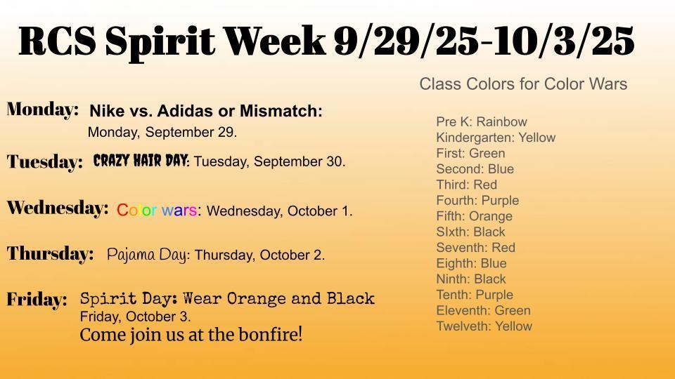 Spirit Week