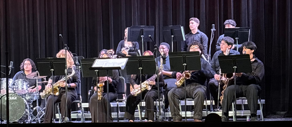 Royal High School Jazz Band at the Jazz in the Woods Festival,