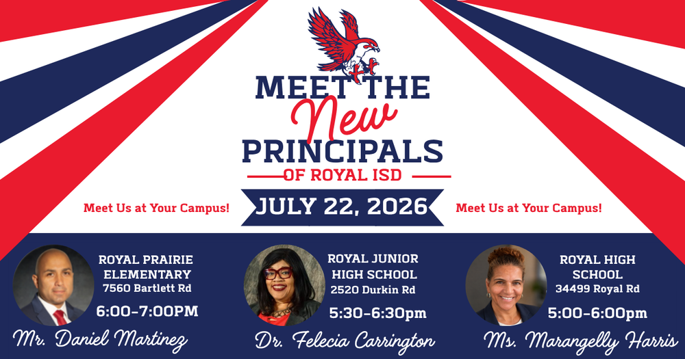 Meet the New Royal ISD Principals