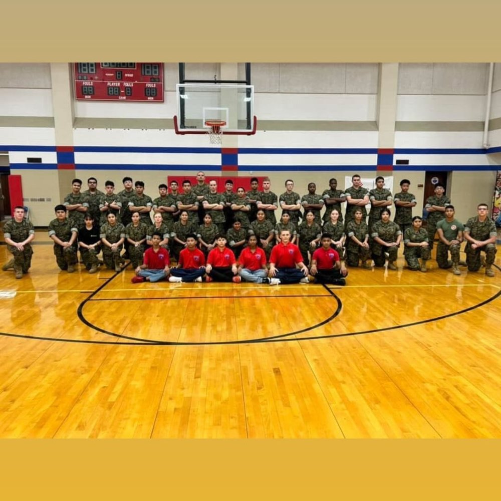 Royal ISD MCJROTC Secures 5th Consecutive Naval Honor School Award