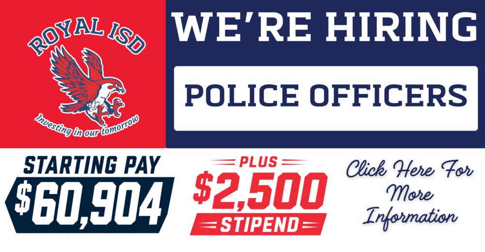 Royal ISD is Hiring Police Officers