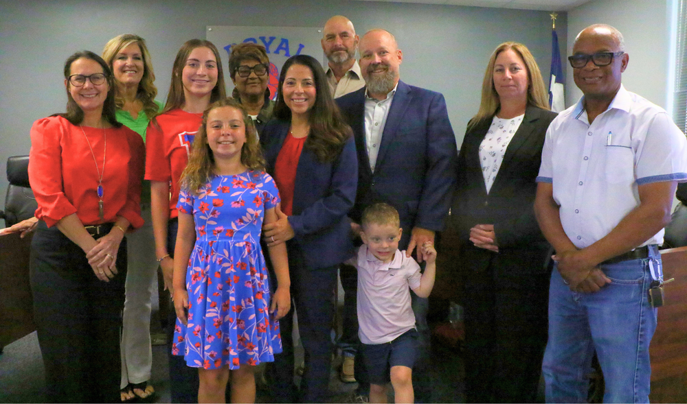 ROYAL ISD BOARD OF TRUSTEES UNANIMOUSLY APPROVE HIRING DR. MEGAN C. PAPE AS  ROYAL ISD SUPERINTENDENT