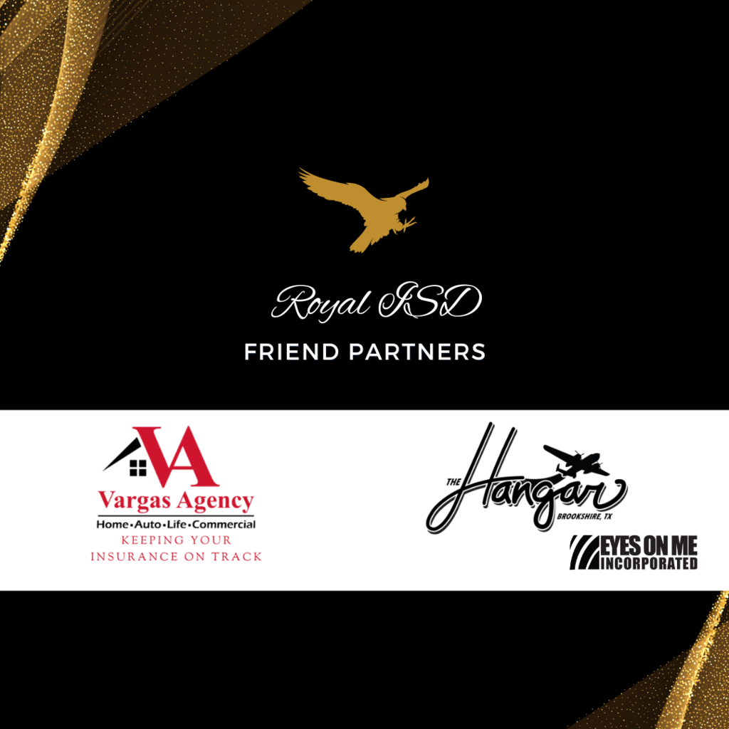 Royal ISD thanks our 2025 Teacher of the Year & Special Awards Gala Friend Partners — Vargas Agency, The Hangar, and Eyes On Me, Inc.. Your support helps us shine a spotlight on the dedicated educators and staff who make a difference every day.  We are stronger together! 🦅 #WeAreRoyal #InvestingInOurTomorrow