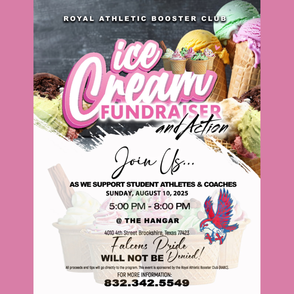 Reminder! Head to the Hangar this afternoon for the 2025 Backpack Kickback event. Enjoy a tasty treat and check out our auction items tomorrow at the Athletics Ice Cream Social and Fundraiser. See flyers for complete details! 