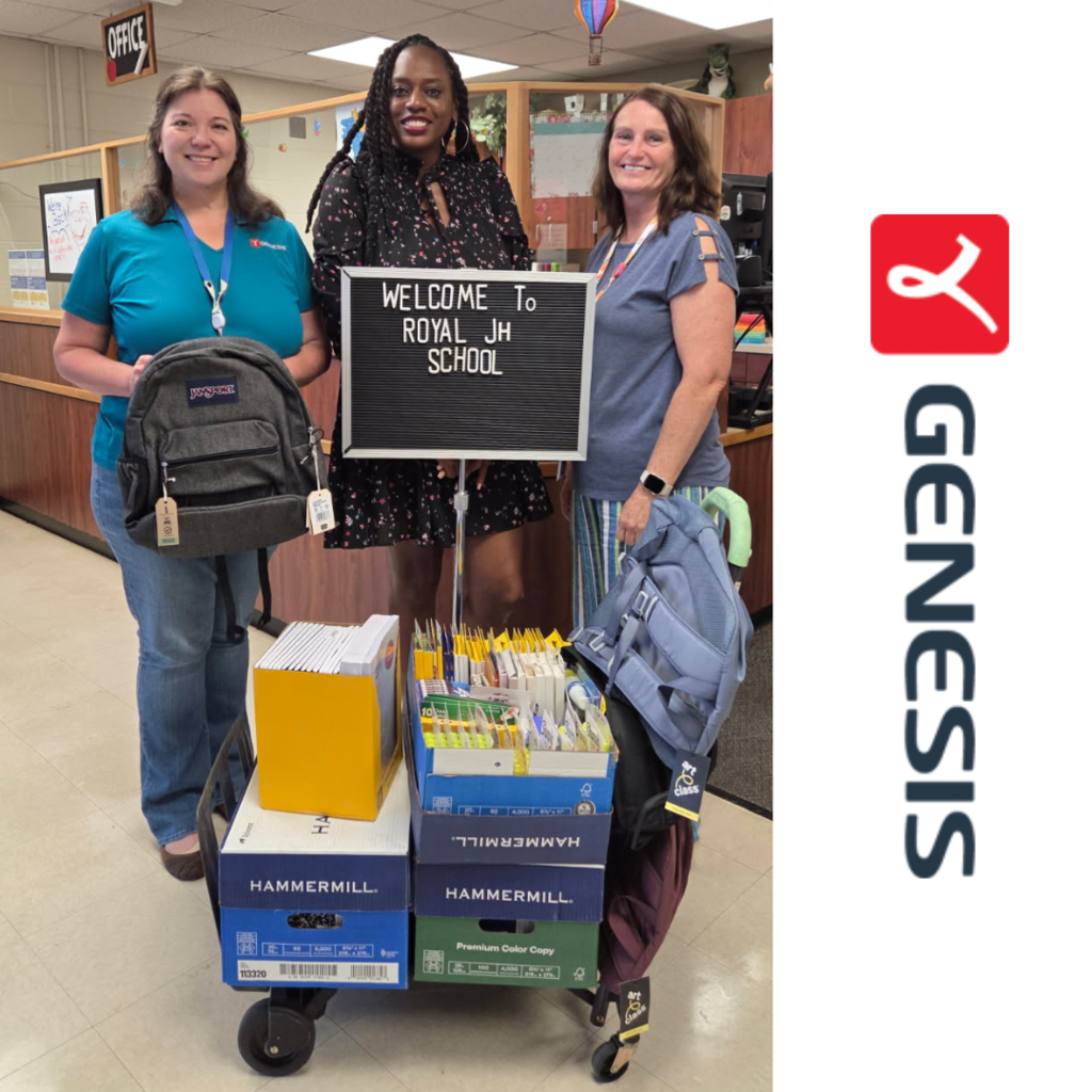 📚✏️ We’re so grateful to Genesis Energies for providing school supplies to our RJH learners! Your support makes a big difference for our Falcons! 💙