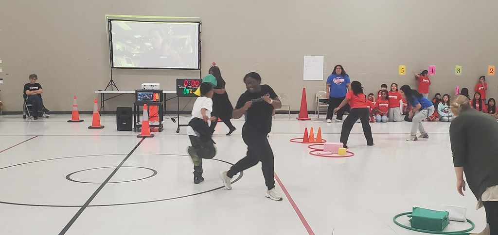 Teachers join in the fun!! 