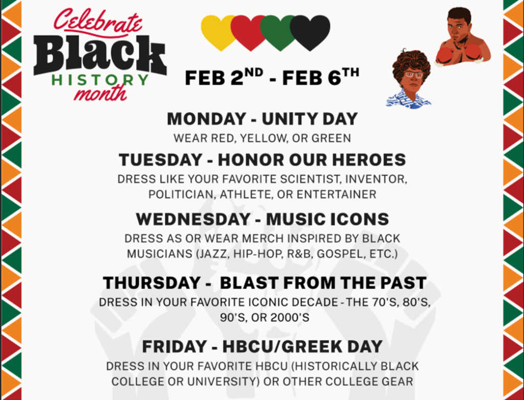 Let's start off Black History Month with RES Pride Week!!