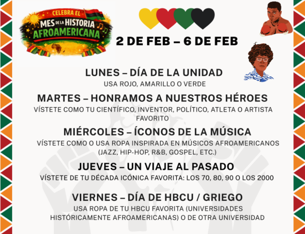 ¡Comencemos el Mes de la Historia Afroamericana con la Semana del Orgullo de RES!