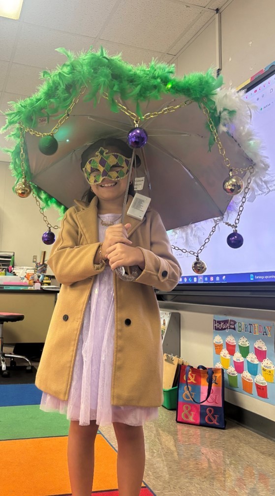 LET THE GOOD TIMES ROLL!!!! Royal Elementary kicked off Black History Month by having a Second Line Themed Mardi Gras Parade on  February 9th. 
