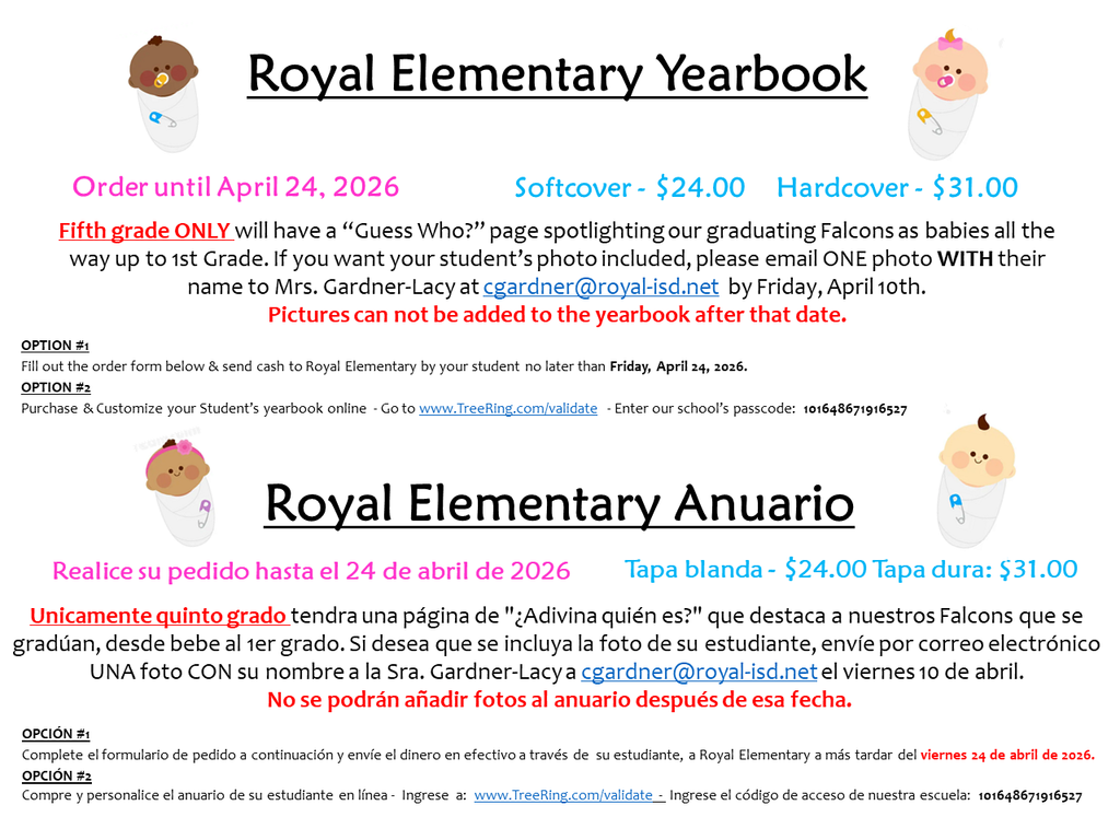 The RES 2025-2026 Yearbook is here!!!!