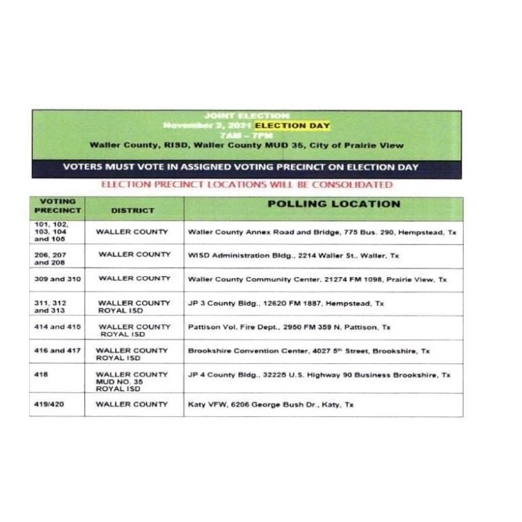 Early voting ends TOMORROW! Do your part, vote today