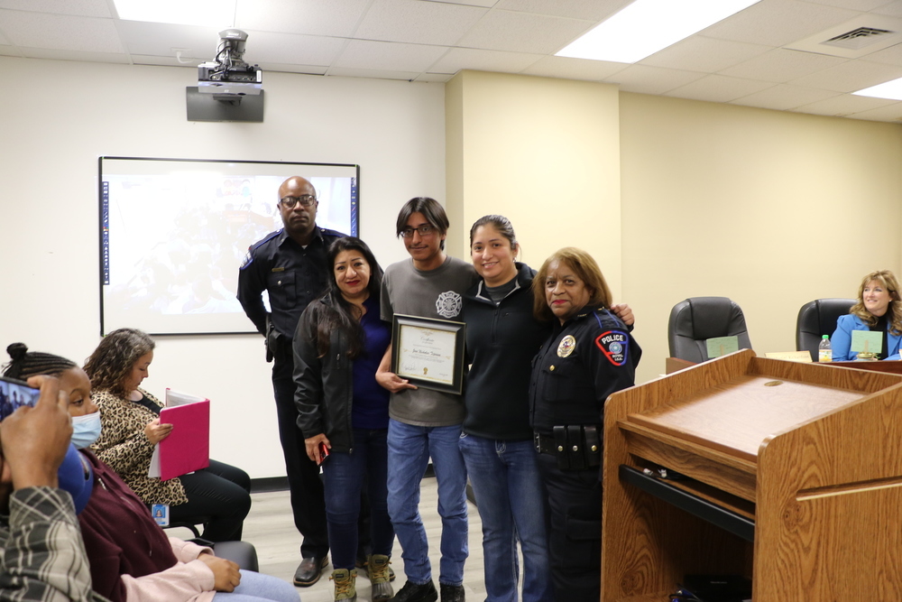 RHS student saves the day! 