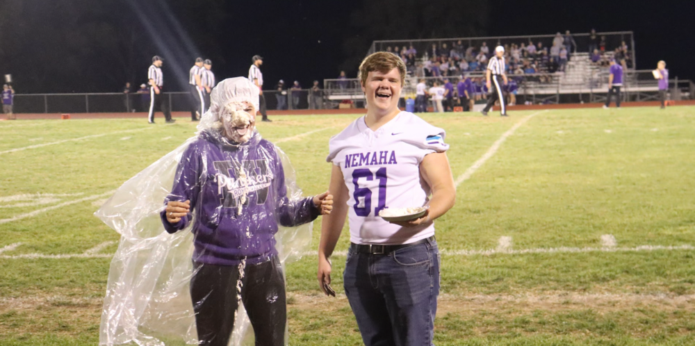 Pie in the face