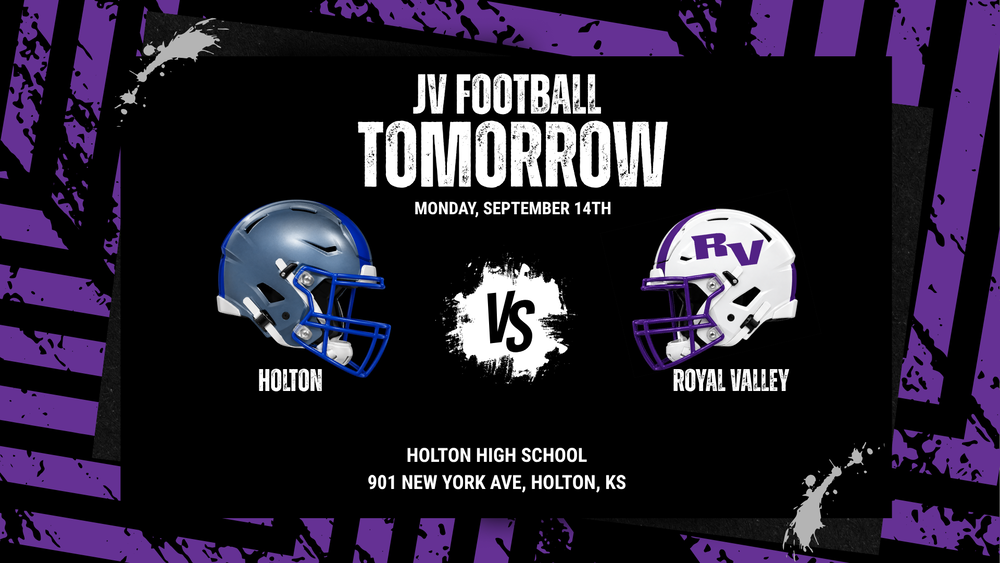 JV FB at Holton