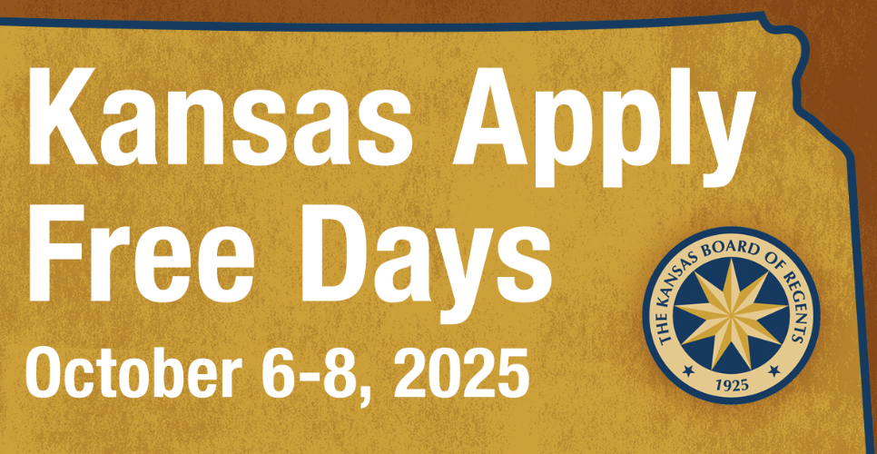 Kansas Apply Free Days - October 6th - 8th