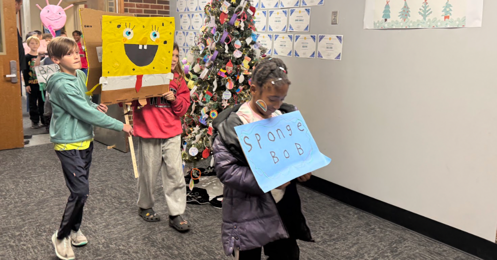 4th grade Thanksgiving Parade