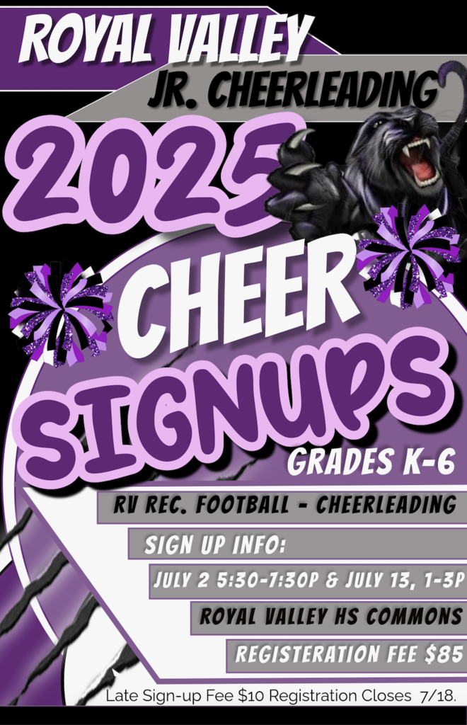 JR. Cheer Signups