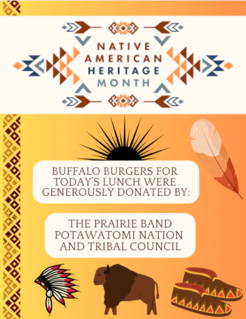 Buffalo Burgers were a hit Friday!