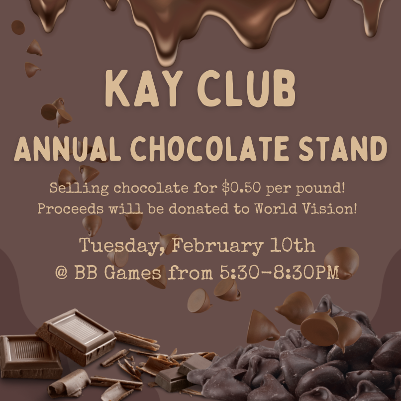 Annual Chocolate stand