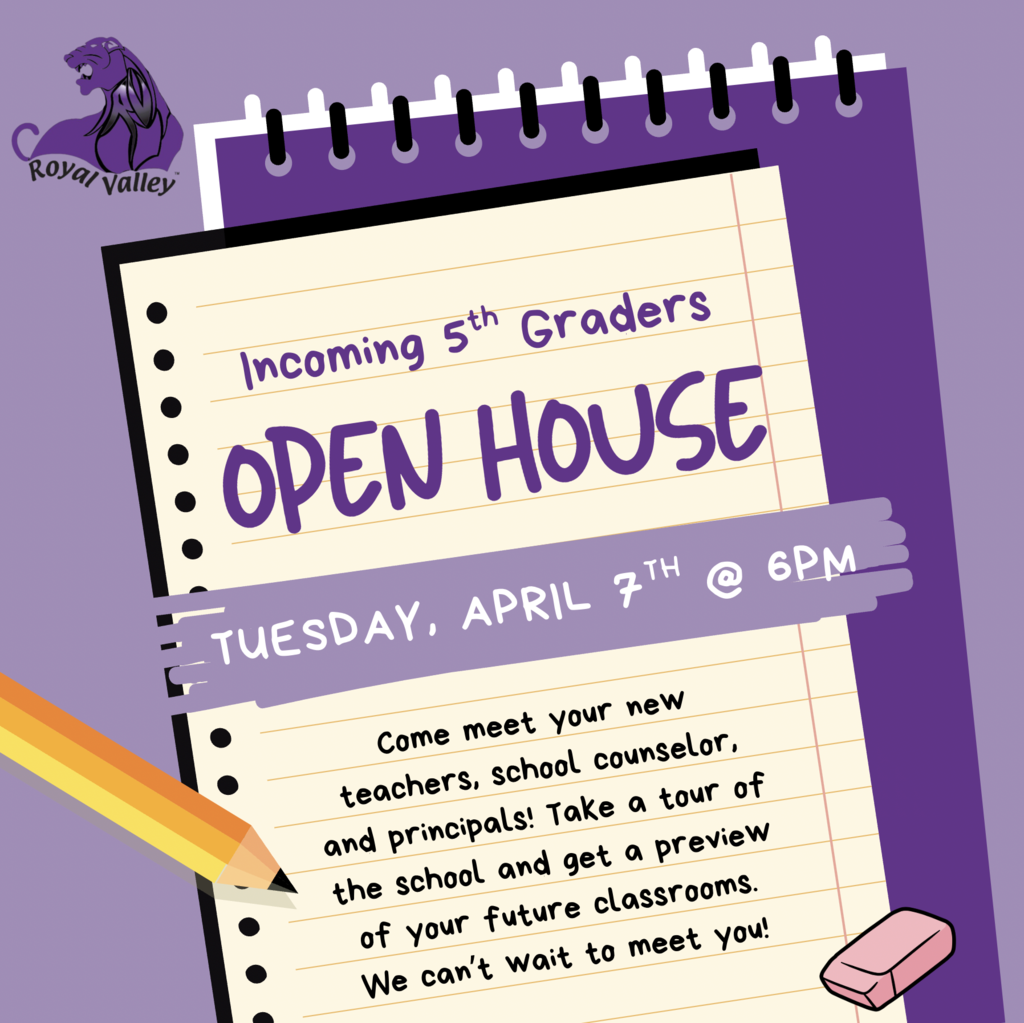 5th grade open house