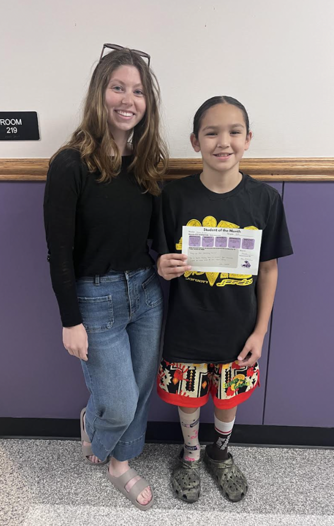 RVMS Students of the month