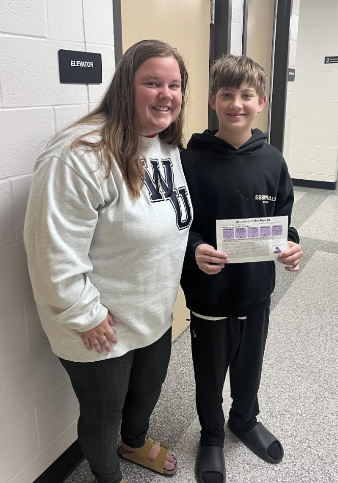 RVMS Students of the month