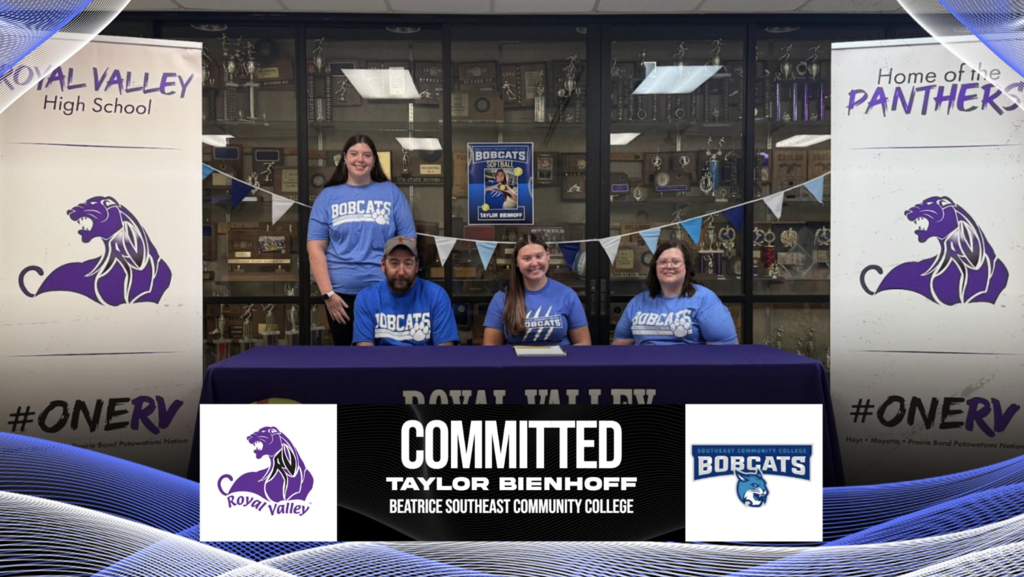 Congratulations to Taylor Bienhoff on signing with Beatrice–Southeast Community College to continue both her academic and softball career!