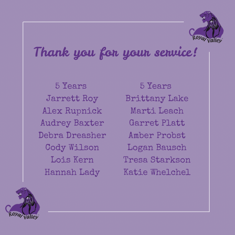 Years of Service