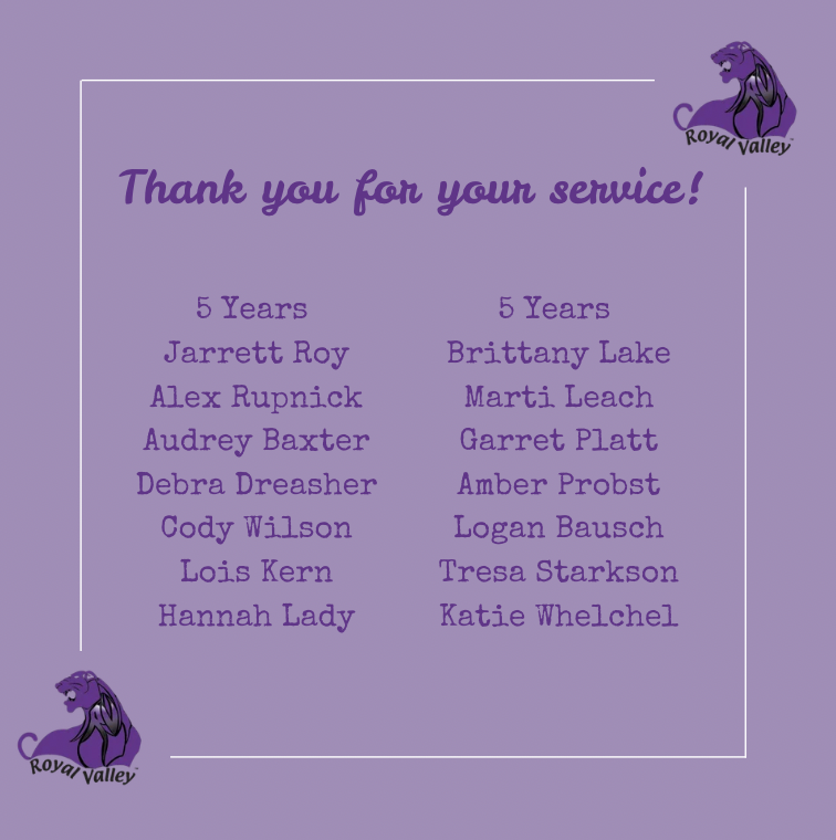 Years of Service