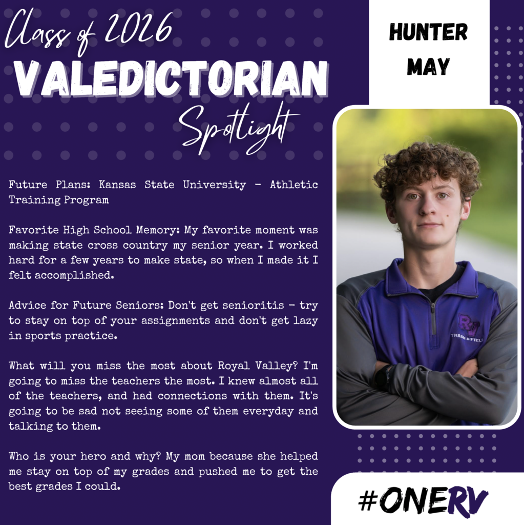 🎓✨ RVHS Valedictorian Spotlight ✨🎓