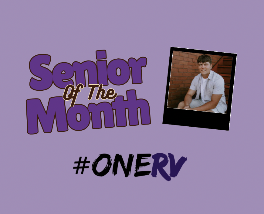 Congratulations to John Young on being named the RVHS May Senior of the Month!
