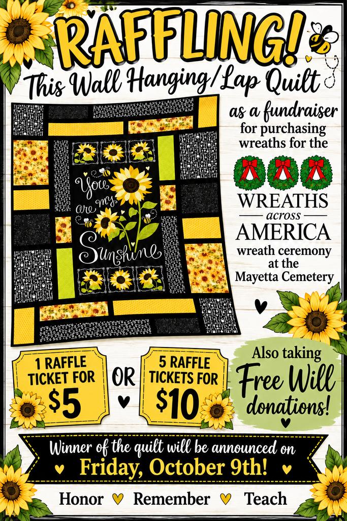 RVMS Quilt Fundraiser
