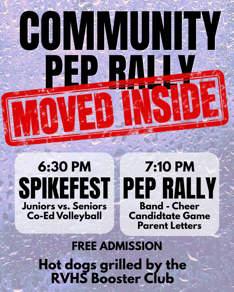 Pep Rally Moved
