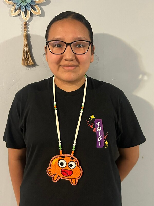 Student beadwork