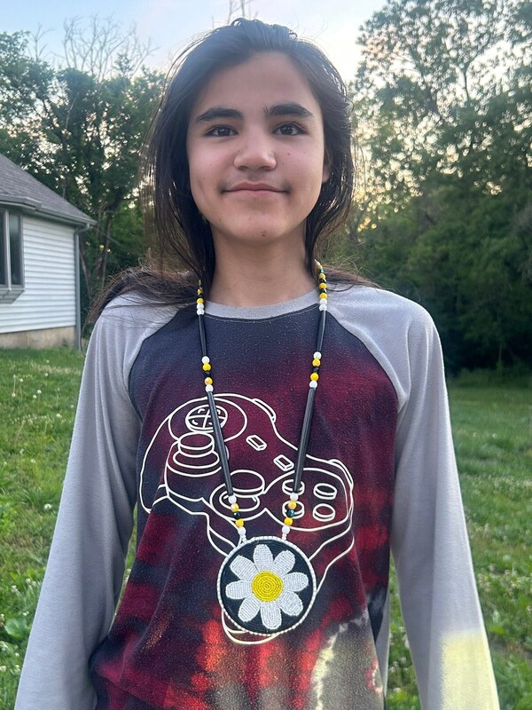 Student beadwork