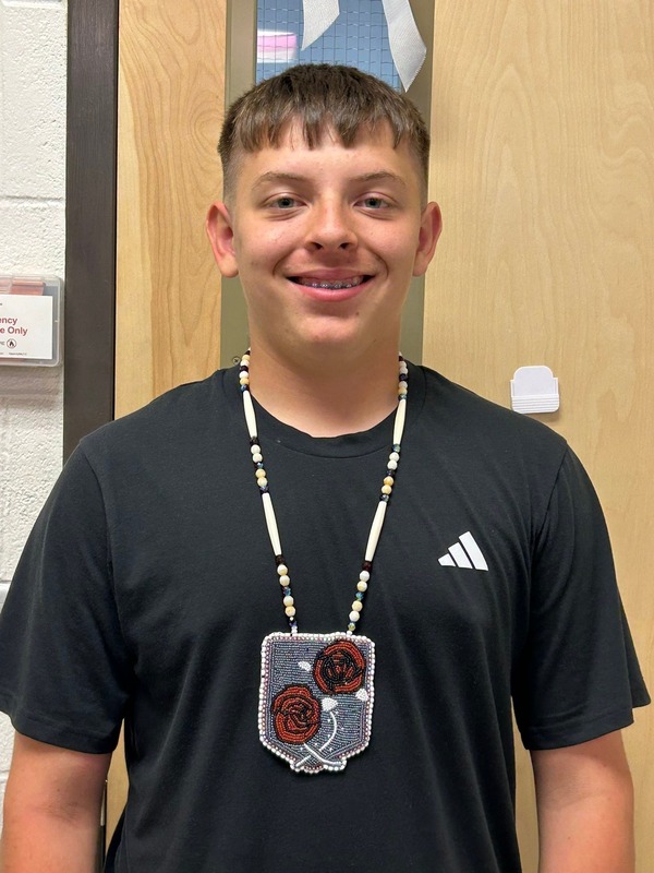 Student beadwork