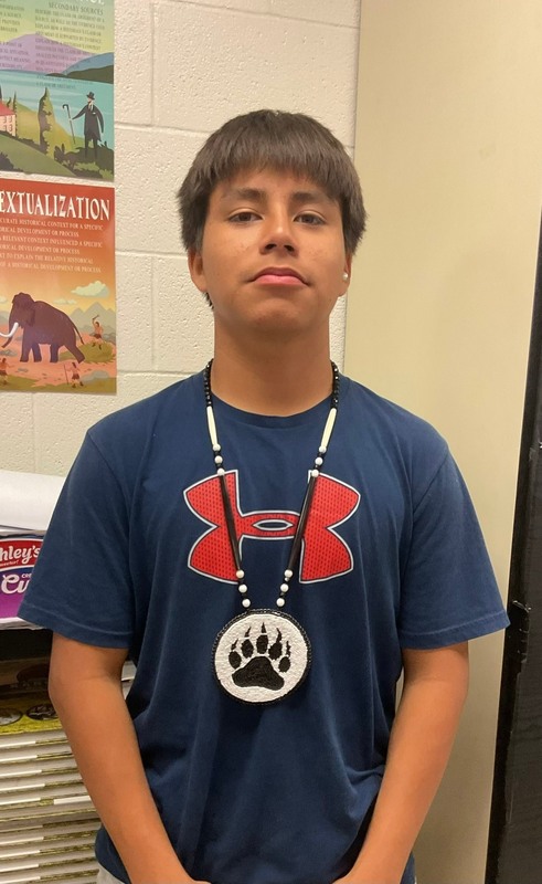 Student beadwork