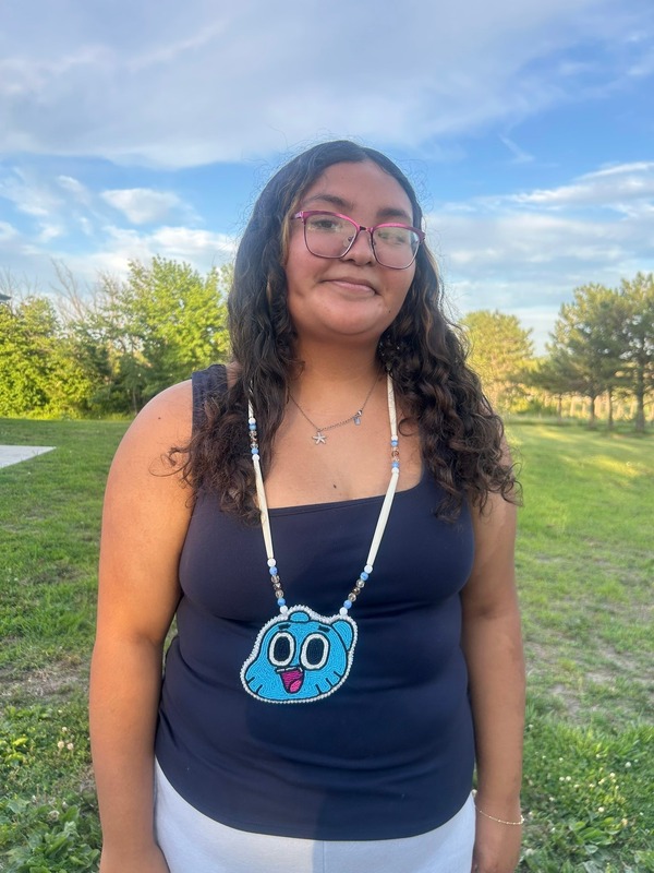 Student beadwork