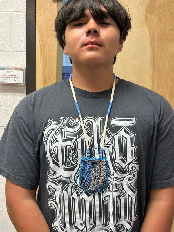 Student beadwork
